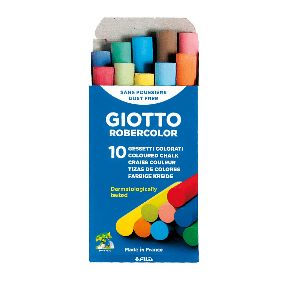 Tiza Giotto 10 U Colores2