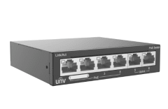 UNV Network Switch POE NSW2020-6T-POE-IN 4 x 100Mbps POE +2 Uplink 100Mbps