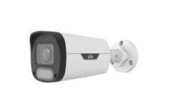 UNV Cámara IP POE Bala IPC2312LE-ADF28KM-WP 2MP 2.8mm Nocturna Color WISE ISP 30m IP67 Microfono Aud