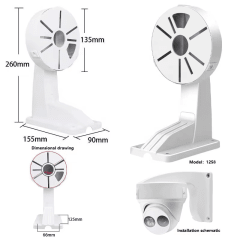 Soporte De Montaje Para Camara Domo IP 150mm Hikvision Hilook Dahua UNV UNIARCH 1258