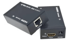 EXTENSOR DE VIDEO 60MT A HDMI POR UTP RED 1080P(2MP)