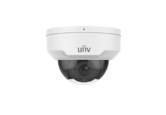 Cámara IP UNV Domo 2mp IPC322LB-ASF28K-A Microfono POE IK10 IR 30MT