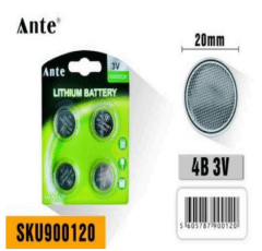 PILA TIPO BOTON 3V CR20254UDS