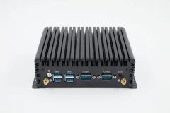 Mini PC industrial CPU i3 5005u Ram 4G+128G 12v WIFI 2xCOM 2xVGA 2xLAN 6xUSB carcasa aluminio
