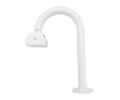 SOPORTE U CON BASE Para ANTENA UNIVERSAL 29.6*20CM, BASE Diámetro 7.5CM