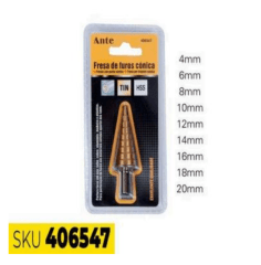 BROCA ESCALONADA 4-20MM