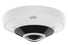 UNV Cámara IP ojo de pez IPC86CEB-AF18KC-I0 12MP Ultra HD IR IK10 IP67 POE