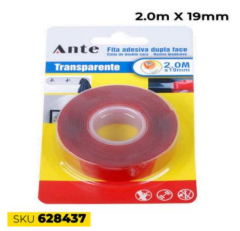 CINTA DE DOBLE CARA 1.9x200cm