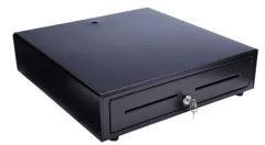 GAVETA DINERO NEGRO METAL 5 LINEA