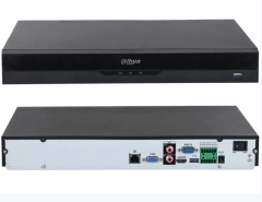 DHI-NVR5232-EI. NVR Dahua 32 canales soporta 2 HDD hasta 16TB IA Perimetral protecction ANPR, FD, F