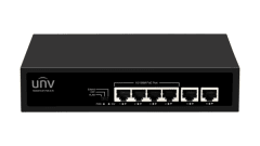 UNV Switch PoE NSW2010-6T-POE-S-IN 4PoE 2-Uplink 200Mbit no admin 6 puertos 10/100 Mbps 1.2 Gbps 60W