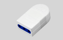 ENCHUFE HEMBRA VOLANTE 10A 2P+T BLANCO WI-EHV03 SEC