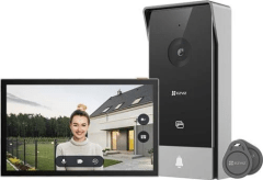 EZVIZ Kit Video porteroCS-HP5-R100-1W2TFC Inteligente 2 Hilos EZVIZ HP5 1080P 7 inches Monitor