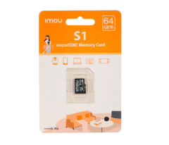 ST2-64-S1-IMOU 64 GB TARJETA MEMORIA Micro SD Card Class 10, U3, V30 IMOU
