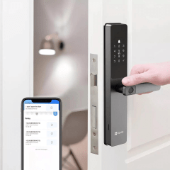 oferta mes Ezviz Cerradura Inteligente WiFi c-Huella Dactilar DL05 WBCP,M