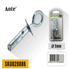 PERNO DEANCLAJE CON GANCHO TIPOO M5