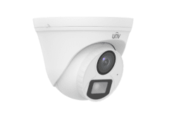 MES UNV Cámara Analog Turret Domo UAC-T112-AF28-DL 2MP ColorHunter Dual Light 20m Audio 2.8mm