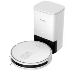 EZVIZ Aspiradora robot Inteligente WiFi CS-RC3P-TWT2 2700Pa 2600mAh Base Bolsa Recogepolvo