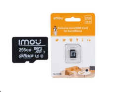 IMOU MEMORIA ST2-256-S1.MICROSD 256G CLASE 10,U3.V30/3D TLC NAND FLASH.