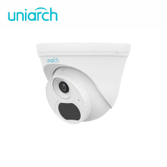 MES UNIARCH Cámara IP Domo IPC-T132-AF28-ECO 2.8mm PoE 2MP IR30m Audio IP67 ONVIF