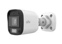 MES UNV Cámara Analog Bala UAC-B115-AF28-W 5MP ColorHunter Luz Blanco 20m Audio 2.8mm