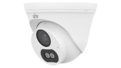 UNV Cámara IP POE Domo IPC3614LB-AF28K-DL2 MIC 4MP 2.8mm Dual light 2 30mt Turret