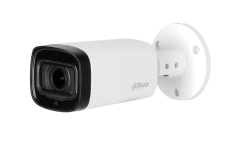 DH-HAC-HFW1500RN-Z-IRE6-A. Cámara HDCVI Dahua tipo bullet 5MP lente varifocal IR 60Mt microfono inc