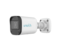 MES UNIARCH Cámara IP Bala IPC-B122-APF28 2.8mm PoE 2MP IR 30m Audio IP67 ONVIF