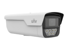 UNV Cámara IP POE Bala IPC245LP-ADF40KC-WP 5MP 2.8mm Color WISE ISP 50m IP67 Microfono y Altavoz int