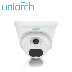 UNIARCH Cámara IP Domo IPC-T134-AF28-DL-ECO 2.8mm PoE 4MP  DUAL COLOR 30MT Audio IP67 H.265+ ONVIF