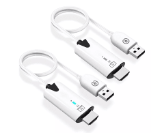 30MT EXTENSOR HDMI WIFI 1080P 2.4Ghz 5Ghz(Antenas*2)