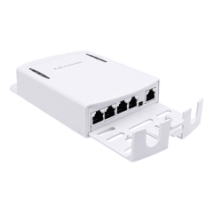 POE EXTENSOR 1 A 4 HX-FSPOE104-P 100MT 100Mbps IEEE802.3AF/AT in 30W out 25.5w