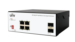 UNV Switch POE Industrial ISW2000-4T2GP-POE-IN 4*10/100Mbps POE 2*1000Mbps SFP No administrable