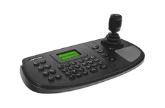 Teclado de serie*(RS-232, RS-422, RS-485) 128x64 Joystick de 4 ejes,12V,USB 2.0,Para PTZ
