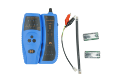 Rj45 Rj11 Cable Generador Red Amplificador Tester(TESTER*1,AUDIFONO*1,CABLE RED*1,PINZAS*1,PILAS*2)