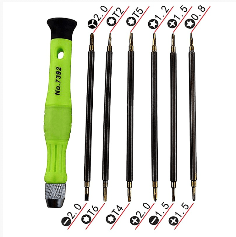 kit destornillador 7 por 1 SW 73921