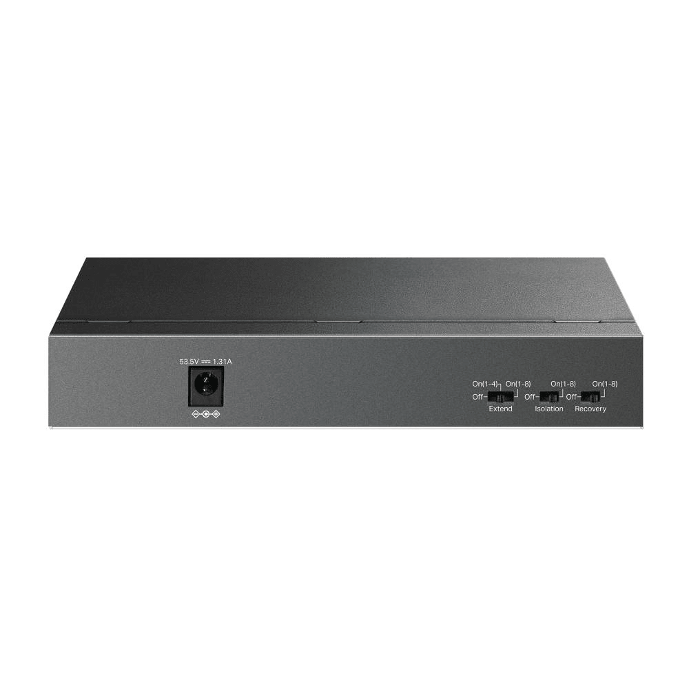 TP-Link Switch POE LS109PS 9 puertos a 10/100 Mbps con 8 PoE+2