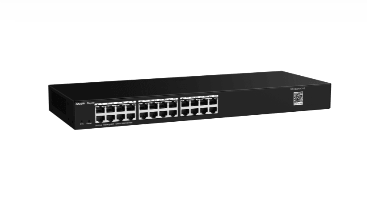 Ruijie RG-ES224GC-V2 24-Port Gigabit Switch, 24 Gigabit RJ45 Ports1