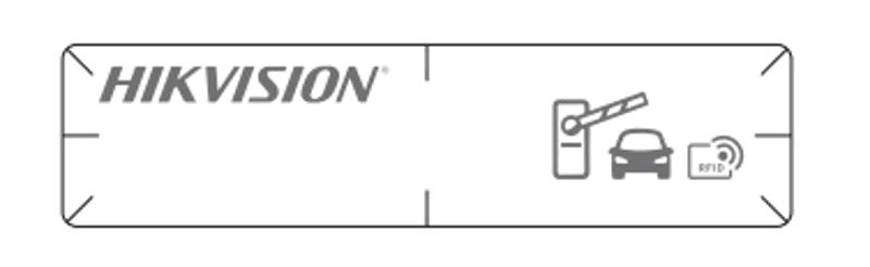 Hikvision Tag Autoadhesivo RFID UHF DS-TRC900-8/A1