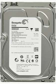 Seagate disco duro 3TB para videovigilancia, compatible con cualgquier marca de DVRS y NVRS, 5400 RP1