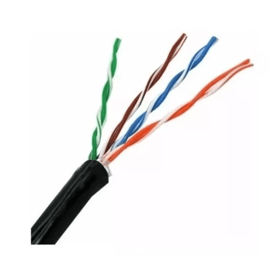 CAT6 UTP RED EXTERIOR 300MT CCA 0.58mm 6.8MM 23AWG2