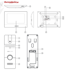 KIT Video Portero Hybrid MONITOR WIFI APP 7 PLUGADAS 1080P Hibrido DS-KIS302-P5