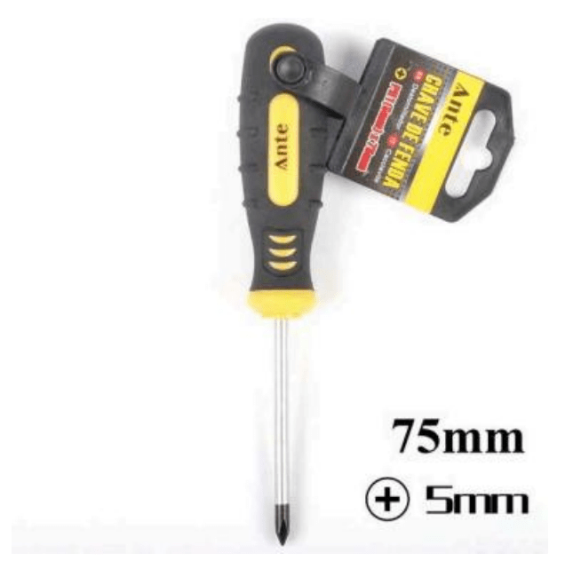 DESTORNILLADOR PUNTA CRUZ PH1 5X75MM1