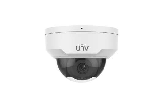 Cámara IP UNV Domo 2mp IPC322LB-ASF28K-A Microfono POE IK10 IR 30MT1