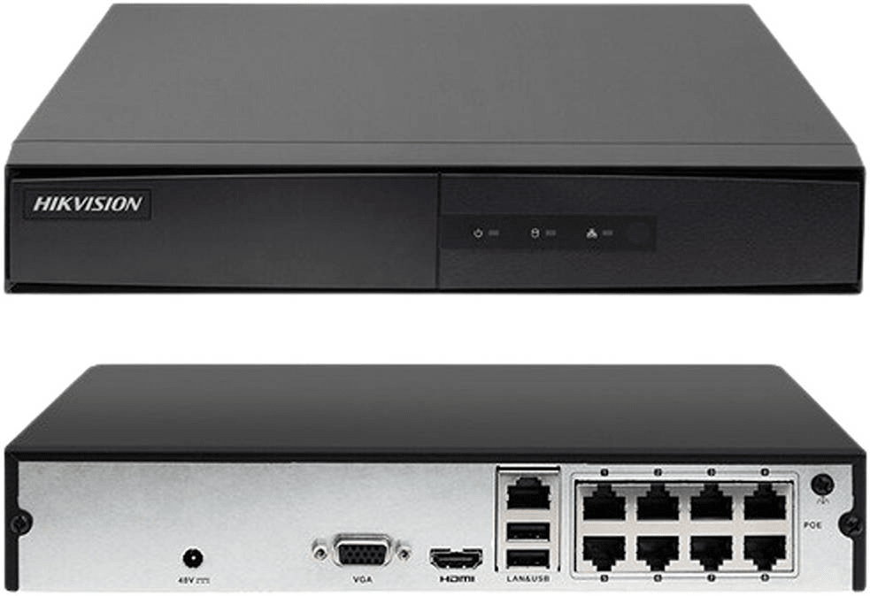 DS-7108NI-Q1-8P-M 8-ch 1U 8 PoE NVR H.265+1