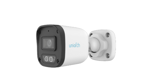 MES UNIARCH Cámara IP Bala IPC-B132-AF28-DL-ECO PoE 2MP Visión Nocturna Dual 30m Audio IP67 ONVIF 2.8MM1