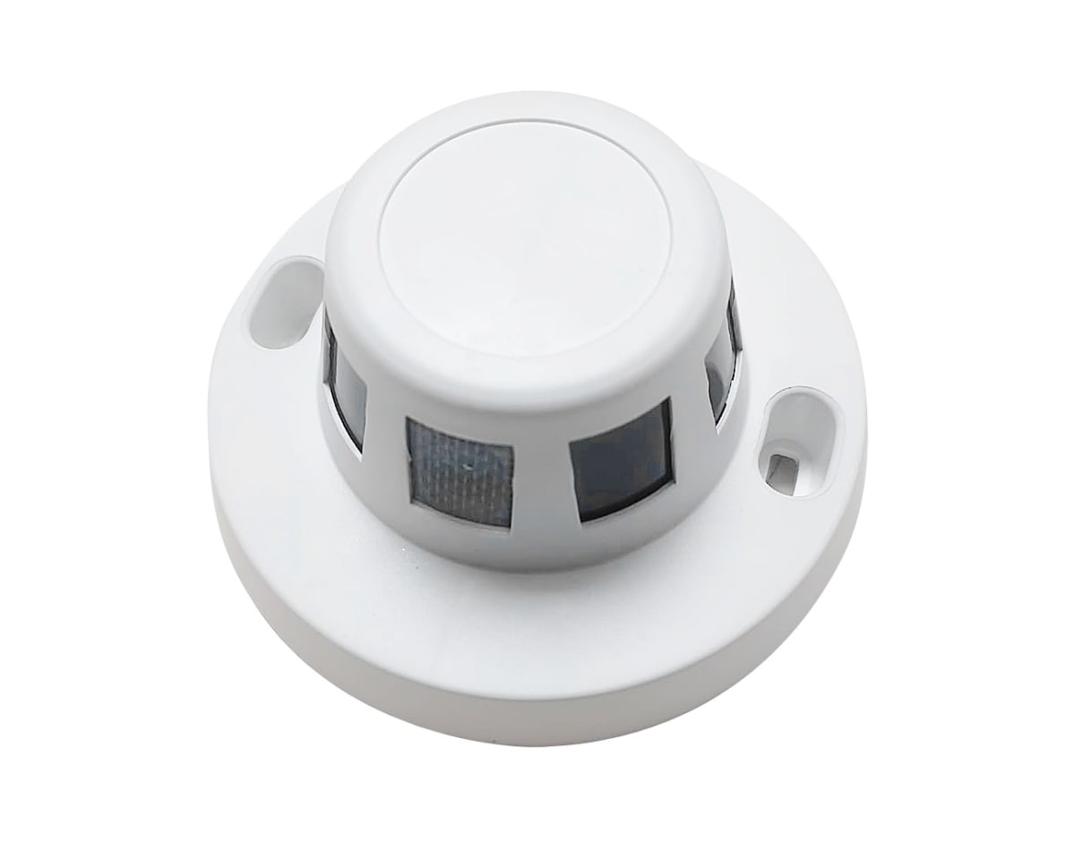 Cámara Oculta IP POE 5MP 3K 3.6mm Mic Integrado como Sensor humo2