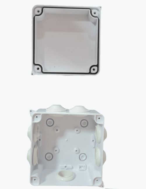 Caja Estanca Ip55 Pvc Cono 100x100x70 para sistema vigillancia2