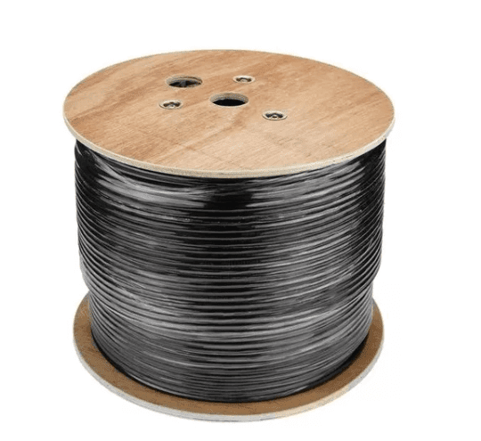 CAT6 UTP RED EXTERIOR 300MT CCA 0.58mm 6.8MM 23AWG1