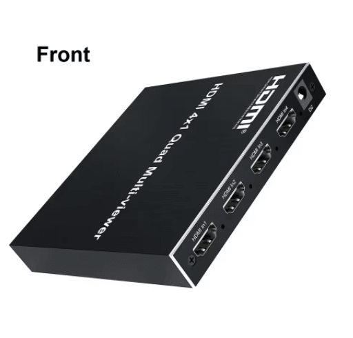 4k HDMI Quad, 1080P, 60Hz, de 4 canales pantalla dividida, interruptor HDMI 4x1, para cámara PS4, portátil, PC, Monitor de TV1